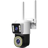 Frefly Store Yoosee 4mp Çift Lens Ip Kamera - Wifi Açık Kapalı Otomatik Izleme, Su Geçirmez Kablosuz Güvenlik Ev Kamerası, Renkli Gece Görüş, Hareket Algılama