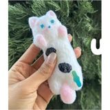 Frefly Store Yumoş Jel Stres Oyuncağı, Kedicik Modeli, Elastik Tasarım