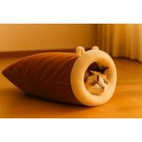 Frefly Store Yumuşak Peluş Kedi Mağarası, 45X50 Cm, Yıkanabilir