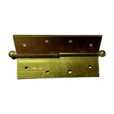 FREKANS Alüminyum Geniş Okka Kapı Menteşesi 4 mm 12 cm Sarı Sol Garantisiz Sol Kapı Menteşesi Metal