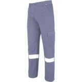 Frekans İş Güvenliği 7/7 Gri Kışlık Komando Cepli Iş Pantolonu - XL
