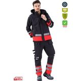 Frekans İş Güvenliği Safesawa Arrowstar Softshell Kalın Unisex Mont Siyah 2020 - XL