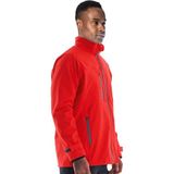 Frekans İş Güvenliği Safesawa Dark Softshell Outdoor Mont Kırmızı 3108 - 2XL