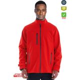 Frekans İş Güvenliği Safesawa Dark Softshell Outdoor Mont Kırmızı 3108 - XL