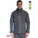 Frekans İş Güvenliği Safesawa Dark Softshell Outdoor Mont Siyah 3108