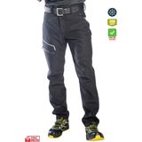 Frekans İş Güvenliği Safesawa Dark Softshell Outdoor Pantolon Siyah 2154