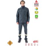 Frekans İş Güvenliği Safesawa Maxima Fr Mevsimlik Alev Almaz Ceket 42009 - Lacivert - XL