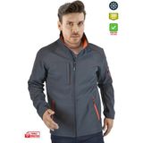 Frekans İş Güvenliği Safesawa Rubi Softshell Mont Gri 3131