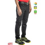 Frekans İş Güvenliği Safesawa Texas Likralı Esnek Kot Pantolon Siyah 2150 - XL