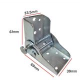 Frekans Katlanır Masa Ayağı Aparatı Dayanıklı Metal Yapı ile 4 Adet Pratik Kullanım Sunar