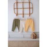 Frelida Baby & Kids %100 Pamuklu Bebek Tayt - 3'lü Set