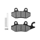 Fren Balata Ön Arka Organik 8 Mm Cub, Cg, Cbf150, Cbf250, Cb125 E
