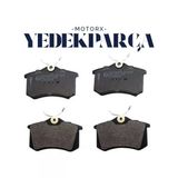 Fren Balatası Arka Clio 05> Megane 99> Fluence 09> / 308 >13 / C4 Ds4 1.6 2.0Cc 09> / Golf Iıı Iv >02 Passat 95-98 Polo 09>