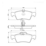 FREN BALATASI ARKA MERCEDES C218 C219 W211 S211 W212 S212 W221 C215