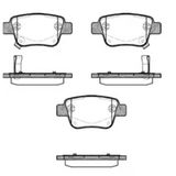 Fren Balatası Arka Toyota Corolla Verso Benzin 2005-2008 / Avensis 2003-2008 Mga-55267