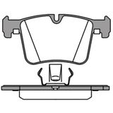 FREN BALATASI BMW F20-F25-F30 ON MGA 56206 OEM