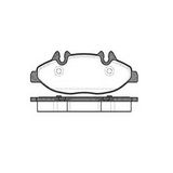FREN BALATASI MERCEDES W639 VIANO ON / 2004-2007 MGA-55304
