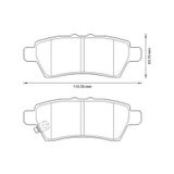 Fren Balatası Nıssan Patfınder 2.5 Dcı 4 4 05-11 Navara 05-11 MGA-55401