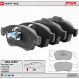 Fren Balatası Ön Captur Clio V Duster Dokker Express Fluence Lodgy Megane Iıı Nissan Mga-55152