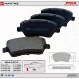 Fren Balatası Ön Clio Iıı Duster Dokker Lodgy Logan Modus Megane Iv 1.6 16V H4m // Mga-55135