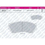 FREN BALATASI ON WVA 20895 HONDA CIVIC DX SIPECIAL HATCHPACK SEDAN X 1.3 84 - 87 - FERBE 27400