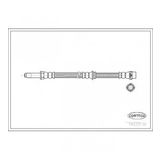 Fren Hortumu Arka Bmw E46 97-06 - Corteco 19032136