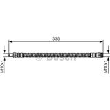 Fren Hortumu Arka Mercedes W204 S204 C204 S212 C207 W220 X204 R230