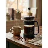 French Press - Dayanıklı Malzeme Filtre Kahve ve Bitki Çayı Demliği 400 ML