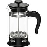French Press, Paslanmaz Çelik-Siyah, 0,4 Lt
