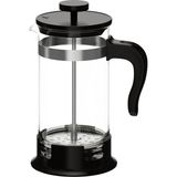 French Press, Paslanmaz Çelik-Siyah, 1 Lt - Standart - Renkli