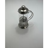 French Press- Yatay Çizgili Desenli