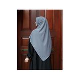 Fresco Scarfs Tesettür Hijab Medine Ipeği Eşarp 120x120 Füme - 120 x 120 cm