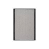 Fresco Soft Gri Siyah Yıkanabilir Halı A3936A, 200X290
