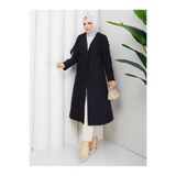 FRESH FASHION TRENÇKOT KRUVAZE YAKA, ASTARLI, KUŞAKLI,MEVSİMLİK TORİNO KUMAŞ