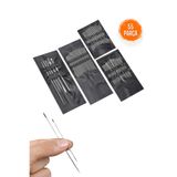 Fresh Moon İğne Seti 55 Parça Punch İğnesi Dikiş Nakış İplik Tamir Kit Hobi Malzemesi Yorgan Yastık Kumaş Dikim