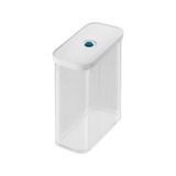 Fresh & Save Cube Vakumlu Saklama Kabı 3m, 21 Santimetre, Şeffaf Akdeniz Mavisi - standart