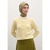 Fresh Scarfs Garden Joy Desen Pamuklu Viskon Eşarp Haki