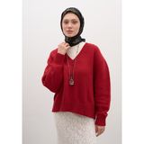 Fresh Scarfs Garden Joy Desen Pamuklu Viskon Eşarp Siyah