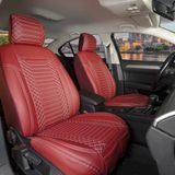 Fresh Start ford Escort Lüx Full Deri Oto Koltuk Kılıfı Ön Arka Takım Giydirme Tip Kırmızı