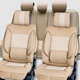 Fresh Start Jeep Cheroke Lüx Full Deri Oto Koltuk Kılıfı Ön Arka Takım Bej Giydirme Tip
