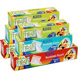 Fresh-Up 3 ü 1 Arada Kilitli Buzdolabı Poşeti Set 6 Parça