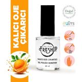 Fresh Up Asetonsuz, Doğal, Kalıcı Oje, Protez Tırnak Çıkarıcı Jel, Portakal