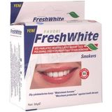 Fresh White Diş Beyazlatma Kiti 50 gr Aromasız Beyazlatma Özellikli Diş Tozu