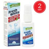 Fresh White Koku Giderici ve Önleyici 2x30 ml Ağız Bakım Spreyi