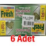 Fresh x 6 Paket Buzdolabı Poşeti Orta Boy (4 Al 3 Öde)
