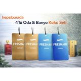 Freshair 4'lü Oda ve Banyo Kokusu Asma Tip Uzun Süre Kalıcı - OCEAN COCONUT
