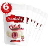 Fresheld Beyaz Çikolata Kaplı Dondurularak Kurutulmuş Çilek 100 gr x 6 Adet
