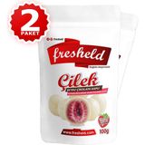 Fresheld Beyaz Çikolata Kaplı Dondurularak Kurutulmuş Çilek x 2 Adet