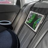 FresherAcc Araba iPad Kindle Tablet Tutucu, Arka ve Öne Bakan Ayna için, Araç Arka Koltuk Başlığı için Araba Montaj Askı Kılıfı, 10,5 inç'e kadar, Hafif, Yıkanabilir ve Taşınabilir (Siyah)
