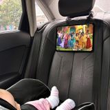 FresherAcc Araba Kafalık Tablet Tutucu, Uzun Yolculuk Araba Tablet Montaj Arka Koltuk Arka ve İleri Tablet Standı Çocuklar için, Road Trip Essentials 4.7-12.9 inç Tabletlerle Uyumlu Olmalıdır (Siyah)